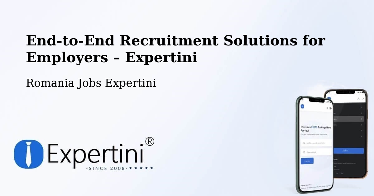 Recruitment Solutions for Employers – Bara - Bara, Romania Jobs Expertini