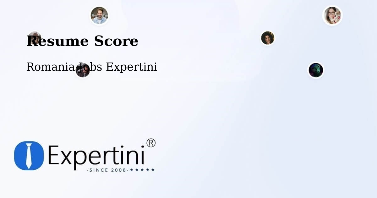 Resume Score & Job Description Match Tool – Bara - Romania Jobs Expertini